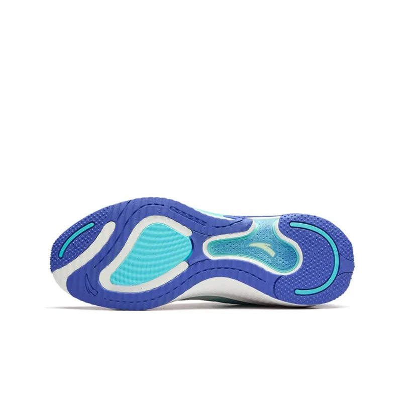 Anta Lightweight Low Top Running Shoes Men's Blue White-5