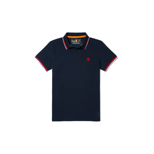 Timberland Polo Shirts Men Dark Sapphire