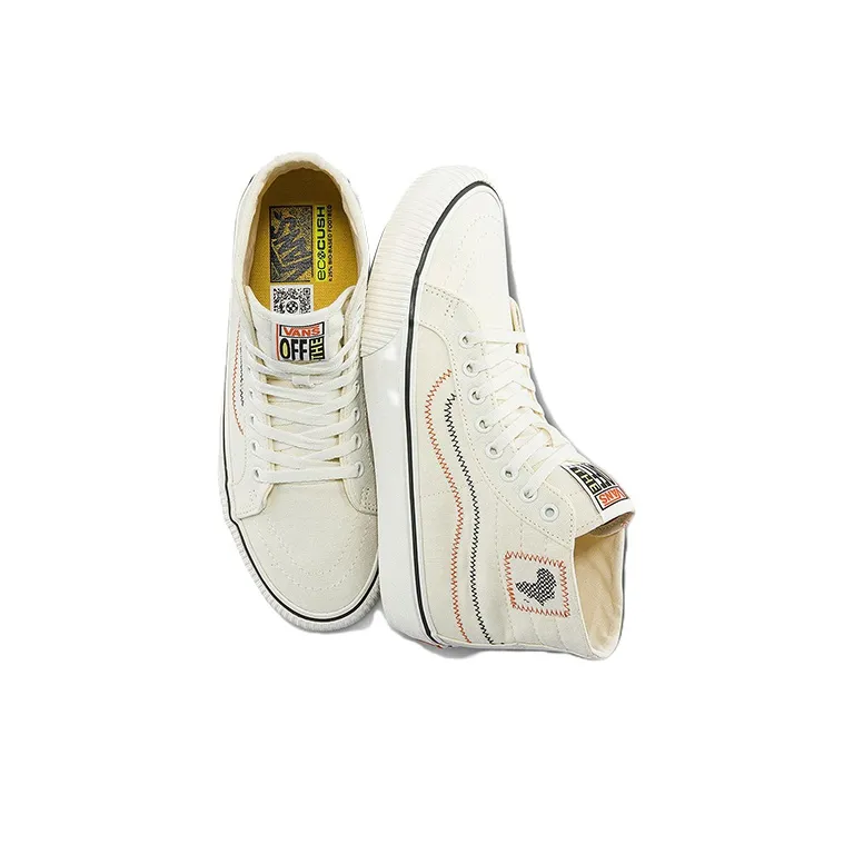 Vans Juju Surf Club X Vans SK8 HI 'White Orange Black'-4