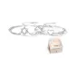 Six-Pointed Star Couple Bracelet[Sterling Silver Version+Gift Box Set]