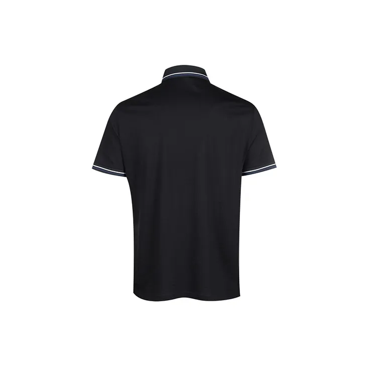 ARMANI EXCHANGE Polo Shirts Men Black-1