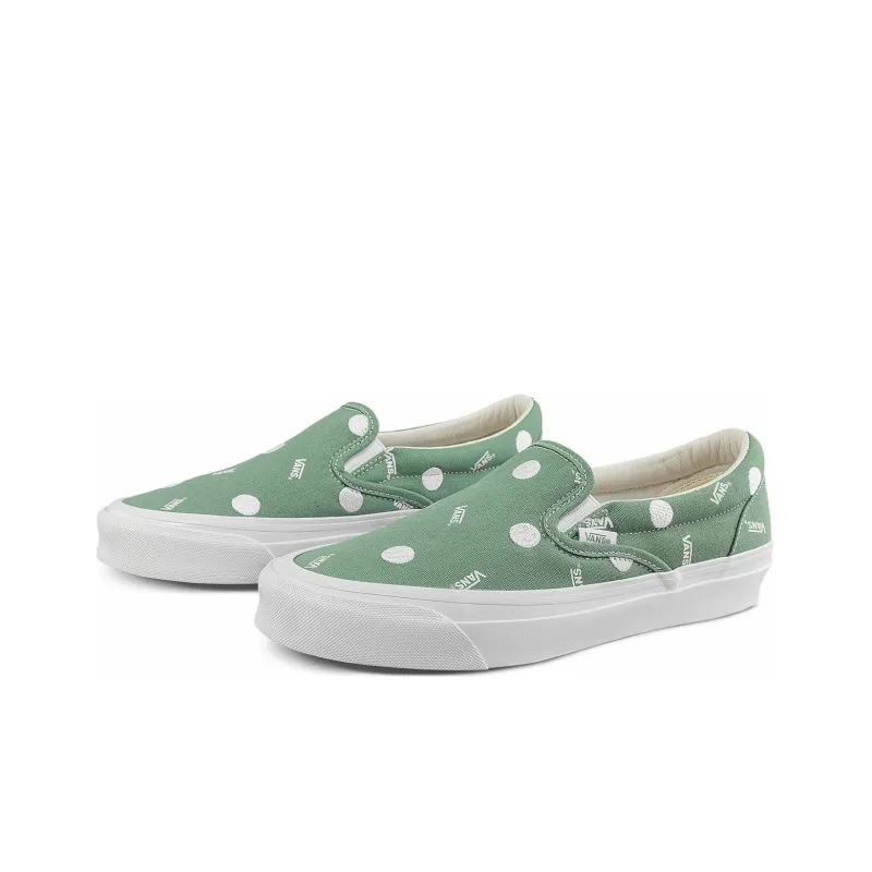 Slip On Og Classic Vans Lx 'Polka Dot Green'-1