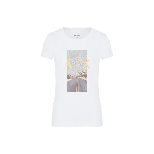 ARMANI EXCHANGE T-Shirts Women's White