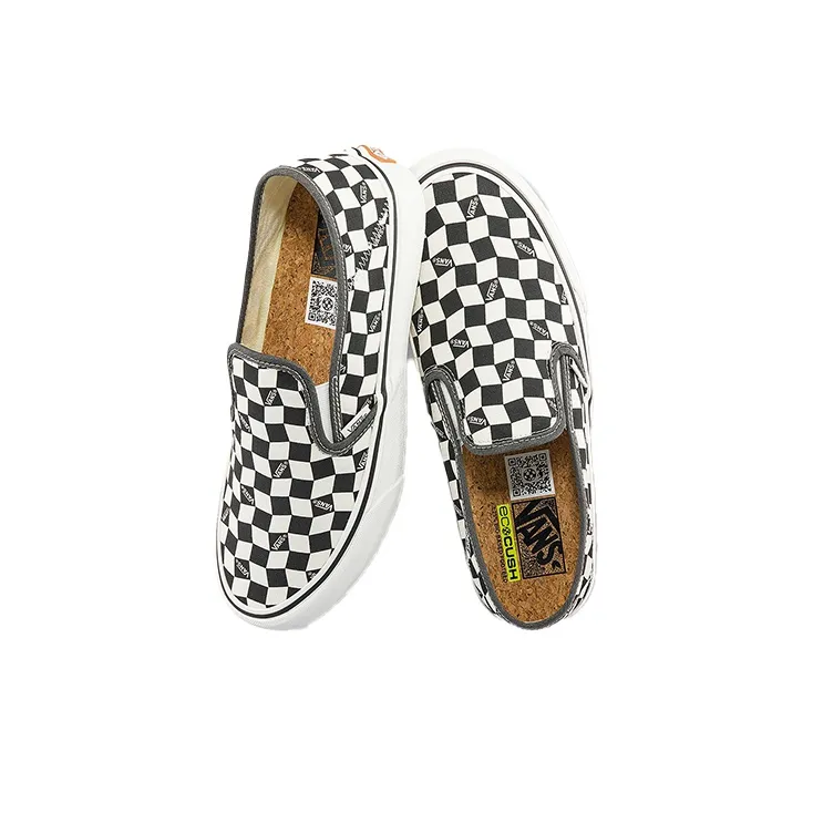 Slip On Vans VR3 Sf 'Checkerboard   Black Marshmallow'-3