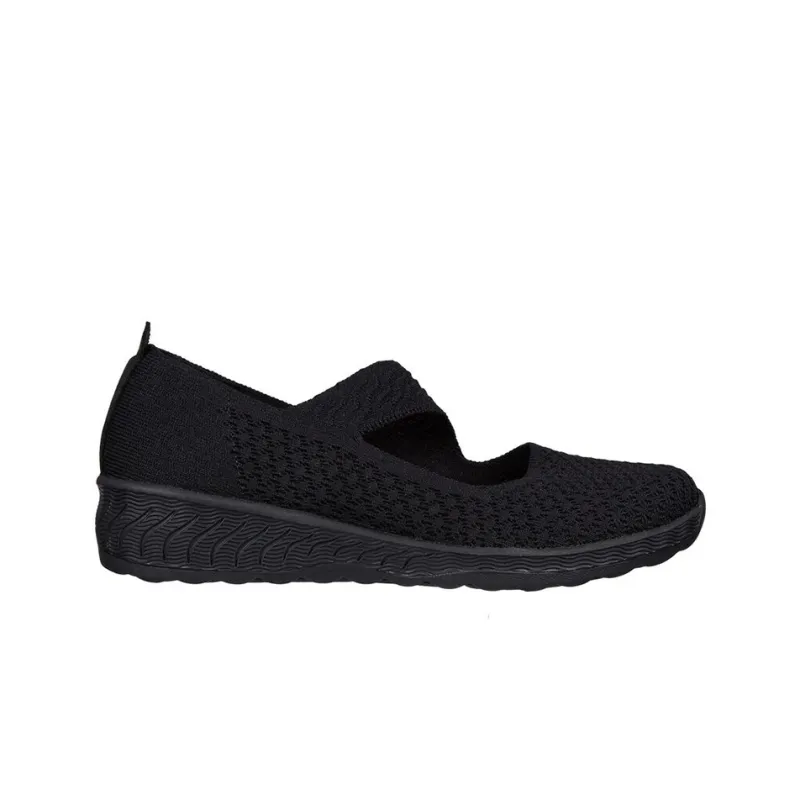 Skechers Relaxed Fit Casual Shoes Women's Low Top Black-1