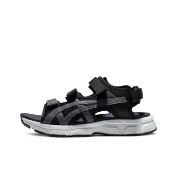 Asics Kahana Sd 2 Fashion Retro Sports Unisex Black Gray Sandals 'Black Gray'