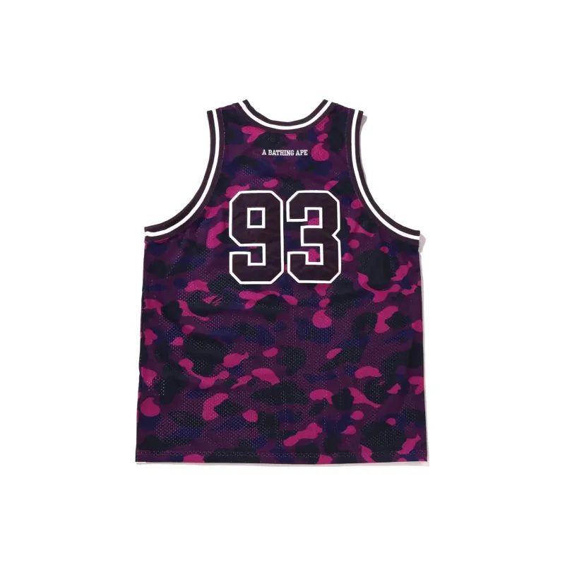 Bape Color Camo Basketball Tank Top-1