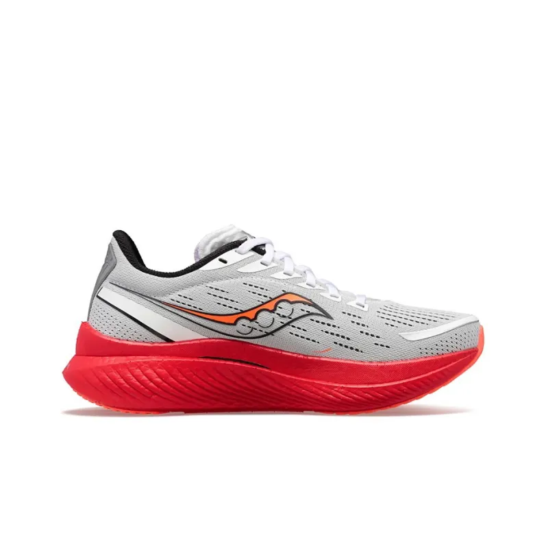 Saucony Endorphin Speed 3 Running Shoes Men Low Top White/Red-1