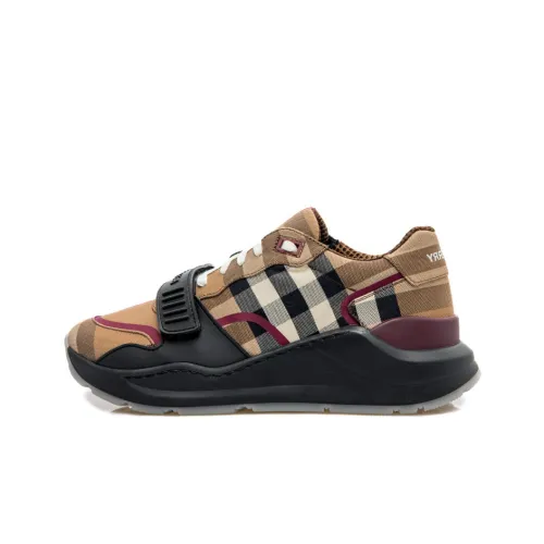 Burberry Ramsey Check Sneakers Birch Brown