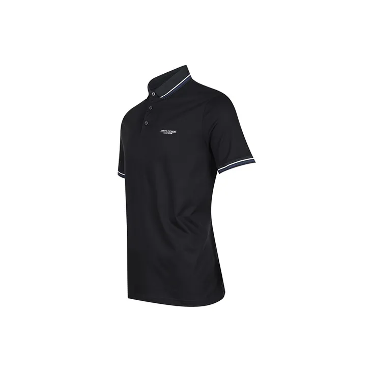 ARMANI EXCHANGE Polo Shirts Men Black-2