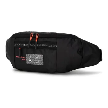 Jordan Paris, Collaboration Polyester Fanny Pack Regular Unisex Black
