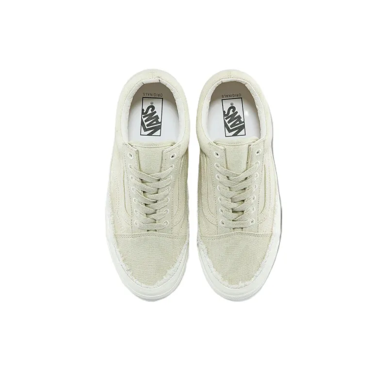 Old Skool Og Vans Lx 'Raw Edge Vintage White'-2