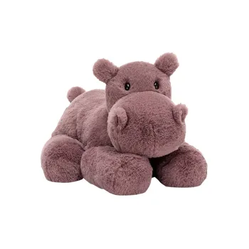 JELLYCAT Animal Hagrid Hippo Dolls Plush Doll