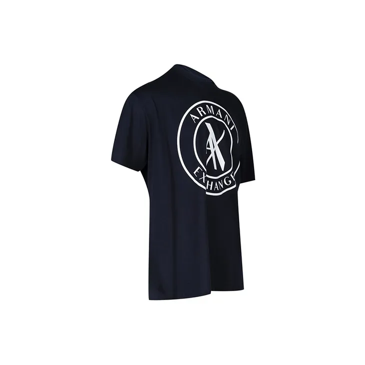 ARMANI EXCHANGE T-Shirts Men Blue-3