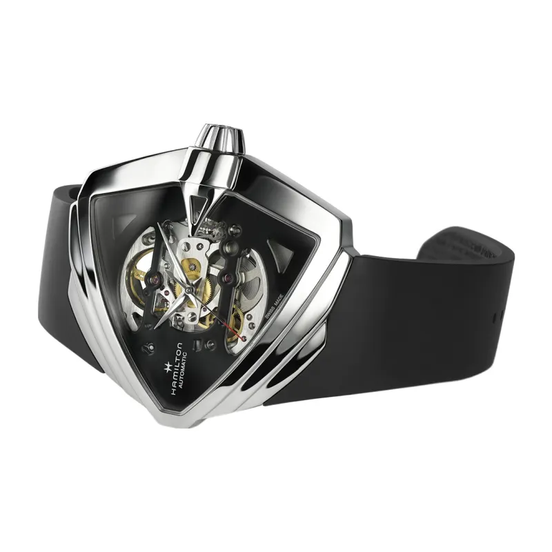 HAMILTON Adventure Collection Automatic Mechanical Movement Men's Watch 45.5*46mm Black Dial-1