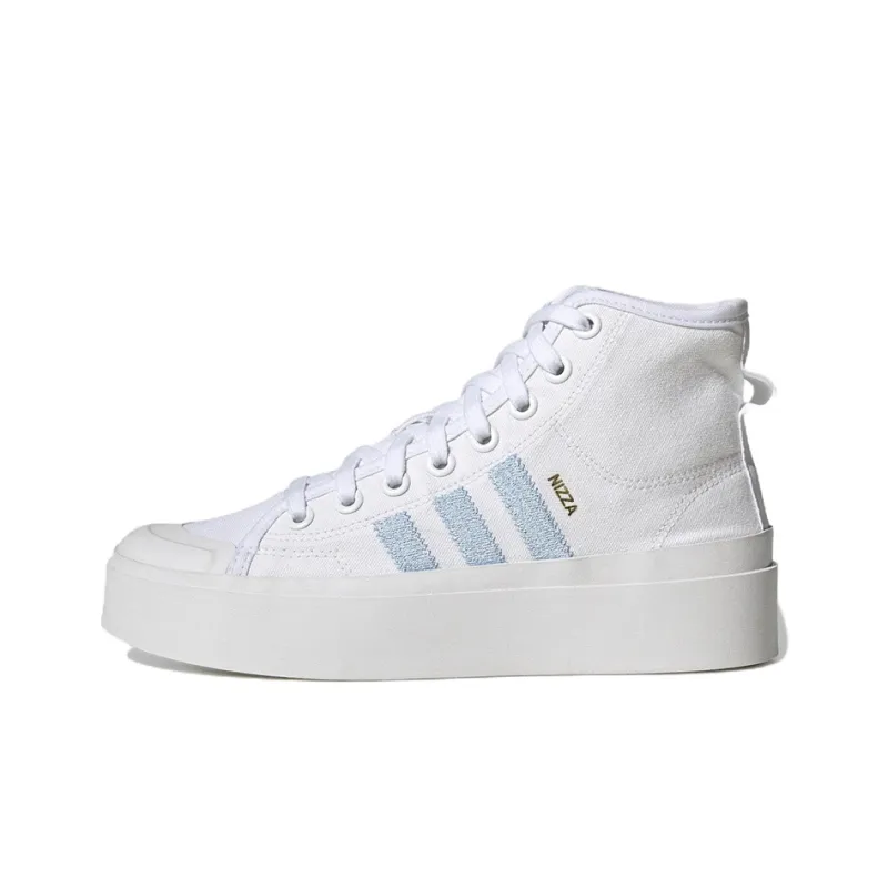Nizza Women's Adidas Originals Bonega Mid 'White Clear Sky' Women's-0