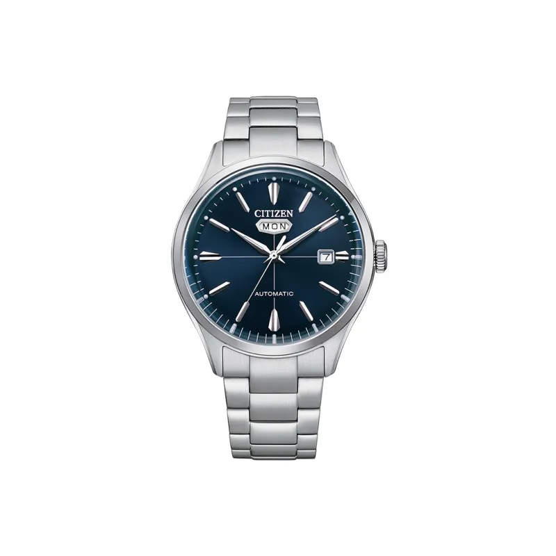 CITIZEN Automatic Mechanical Movement Stainless Steel Strap Watch Men's Watches Black Dial NH8391 51L-0