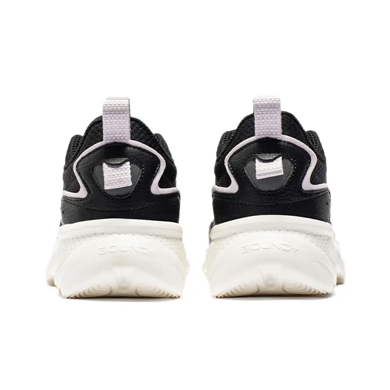 361° Low Top Running Shoes Women's Black Purple-3