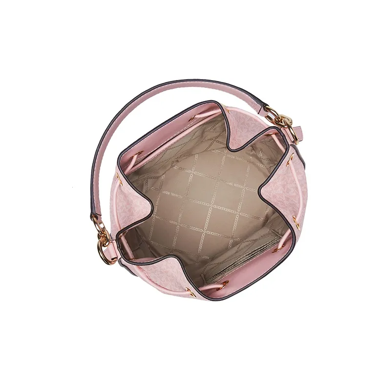MICHAEL KORS MICHAEL KORS Luggage Collection Cow Leather Bucket Bag, Shoulder Bag, Crossbody Bag, Handbag Women's Pink-2