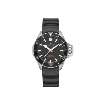 HAMILTON Khaki Marine Collection Automatic Mechanical Movement Men's Watch Black Dial H77825330