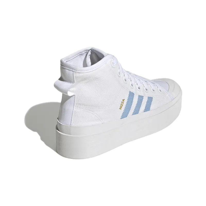 Nizza Women's Adidas Originals Bonega Mid 'White Clear Sky' Women's-3