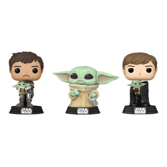 POP ASIA Master Yoda Star Wars Characters Funko Pop Star Wars The Mandalorian TV Series Chibi Figures-0