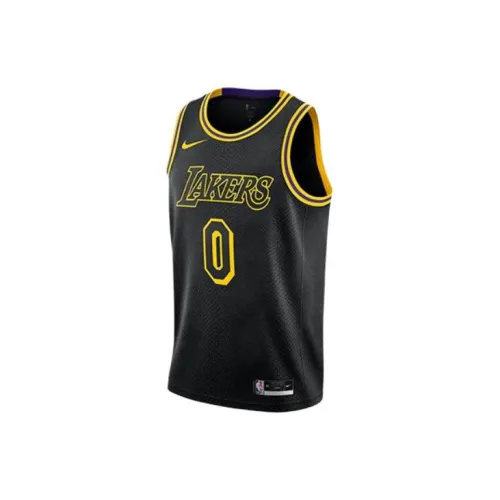 Nike X NBA Basketball Jerseys Men Black/Yellow