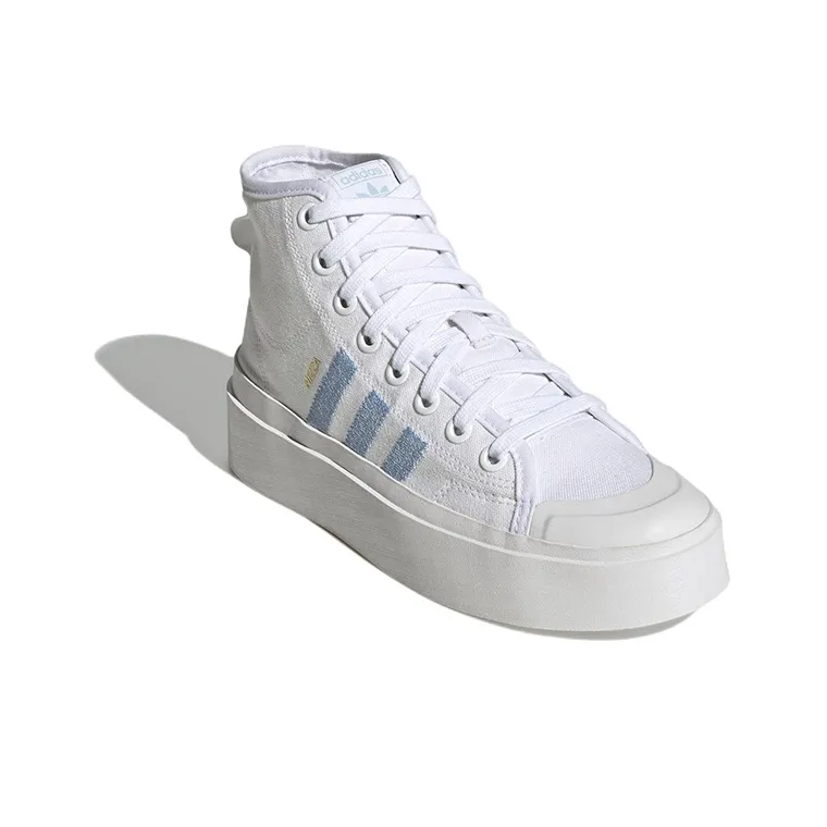 Nizza Women's Adidas Originals Bonega Mid 'White Clear Sky' Women's-2