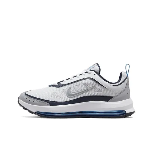 Nike Air Max AP Running Shoes Men Low-Top White/Gray/Blue