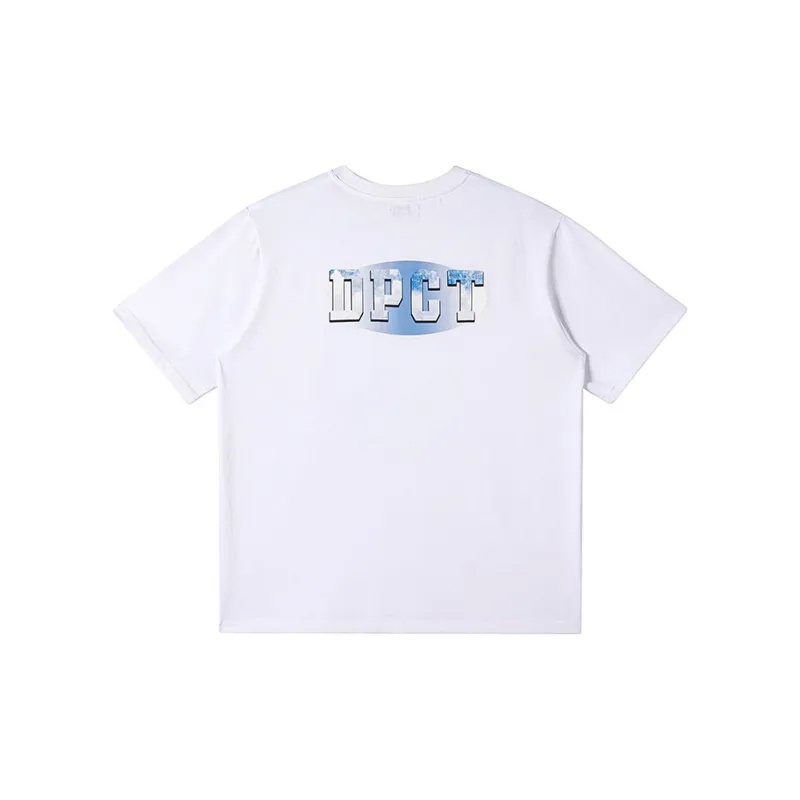 Dpercent T-Shirts Unisex White-1