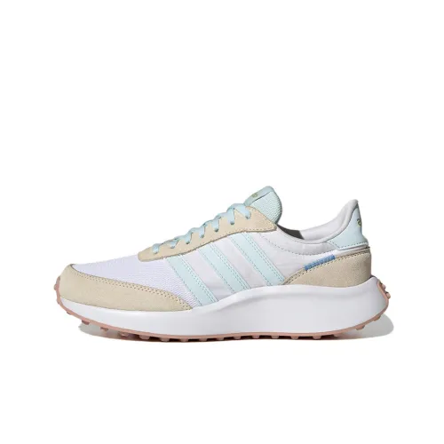 Adidas Neo Run 70S Casual Shoes Women's Low-Top White/Blue/Light Beige