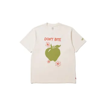 Levis T Shirts Unisex White