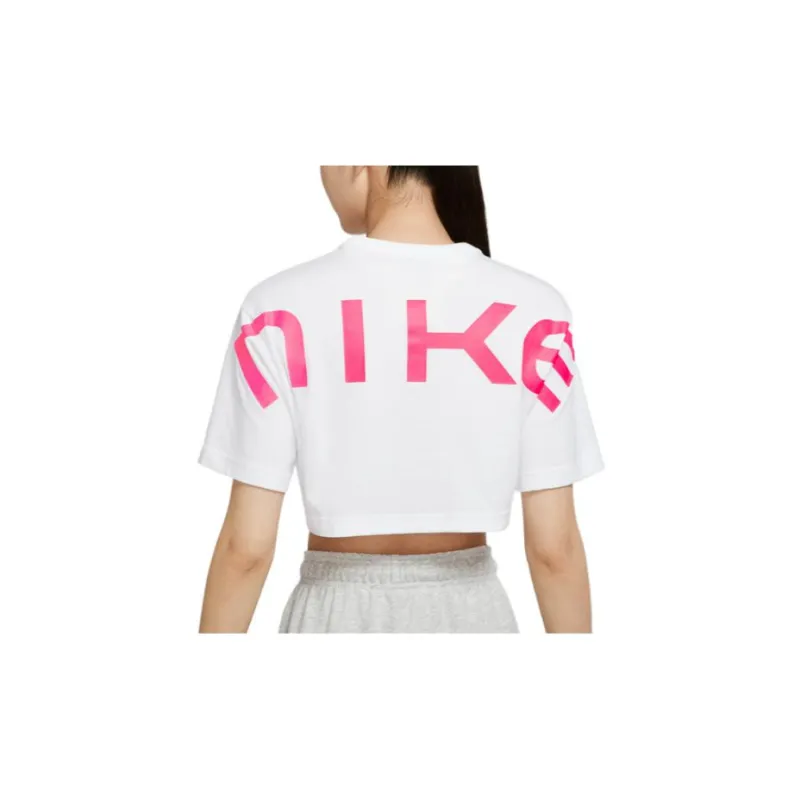 Nike Crop Tops Women's White-1