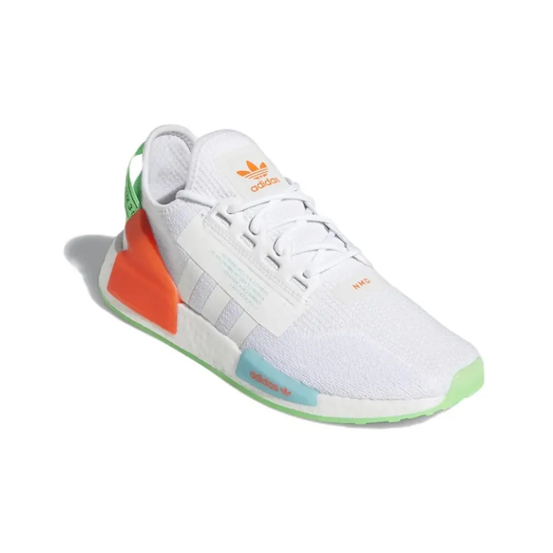 Adidas Originals Nmd R1 V2 Glow White Sonic Ink-2