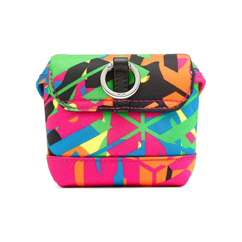 MCM Cubic Series Fabric Clutch Women's-3
