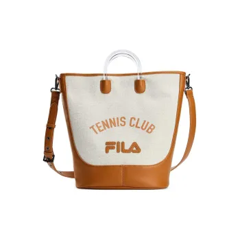 FILA Fusion Fabric Shoulder Bag, Crossbody Bag, Handbag Women's Khaki