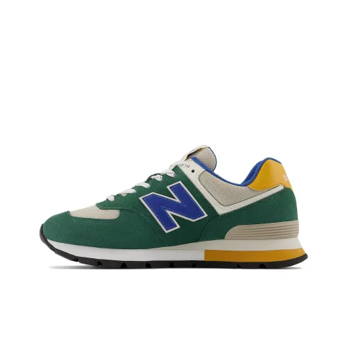 New Balance 574 Rugged Green Royal Blue