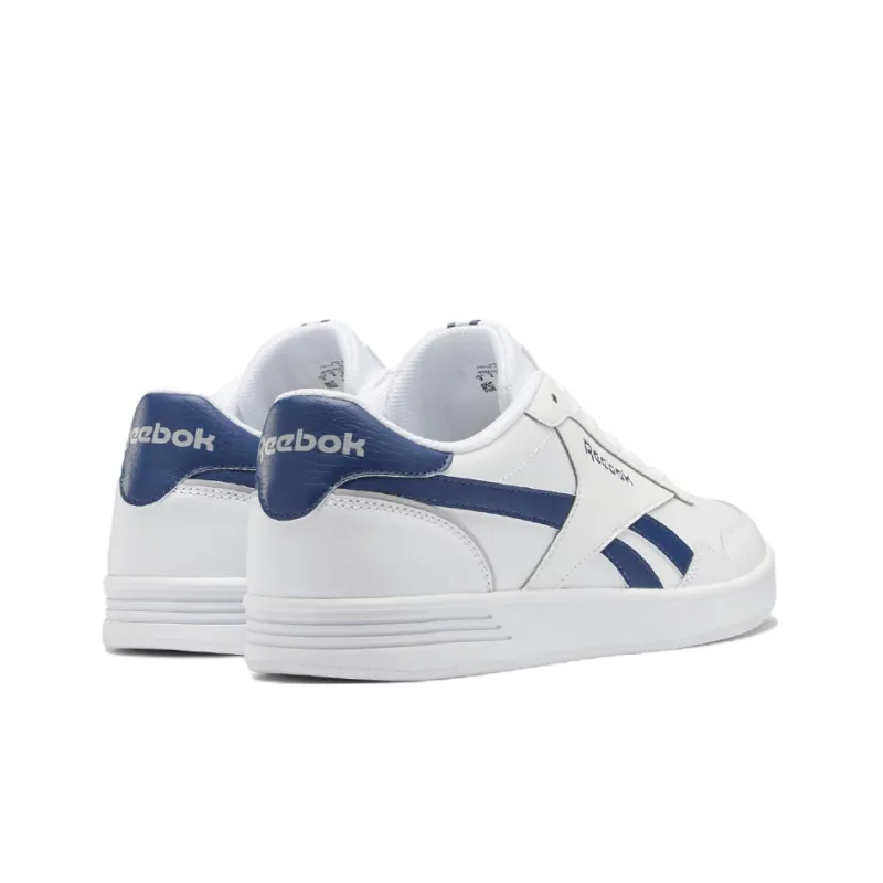 Reebok Royal Techque T Anti-Slip Wear-Resistant Low-Top Skateboard Shoes White Blue-3