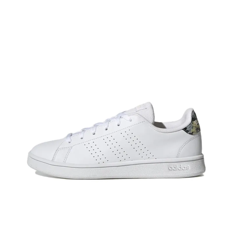 Advantage Women's Adidas Neo Base Court 'White Floral' Women's-0