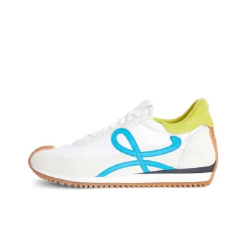 LOEWE Flow Runner Low Top Casual Shoes Men's White