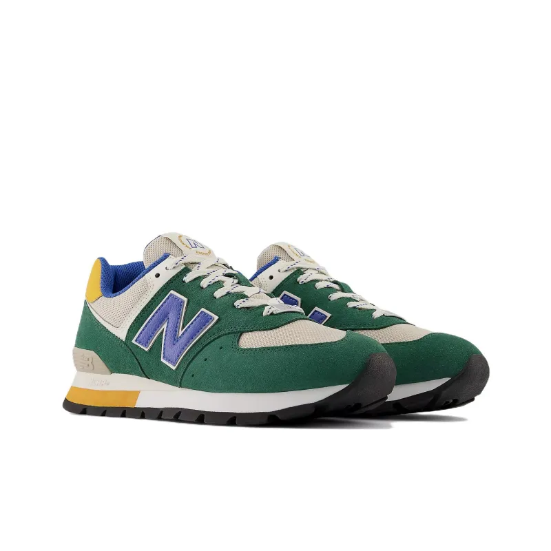 New Balance 574 Rugged Green Royal Blue-2