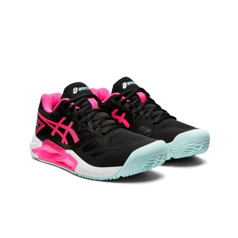 Asics Gel-Challenger 13 Cushioning Anti-Slip And Wear-Resistant Low-Top Tennis Shoes Women's Black Pink-2