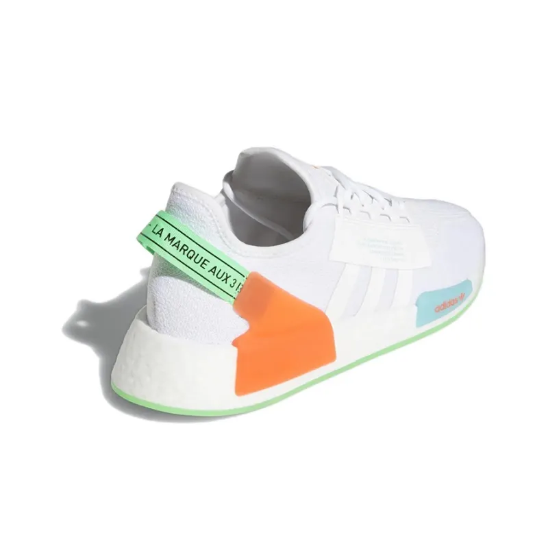 Adidas Originals Nmd R1 V2 Glow White Sonic Ink-3