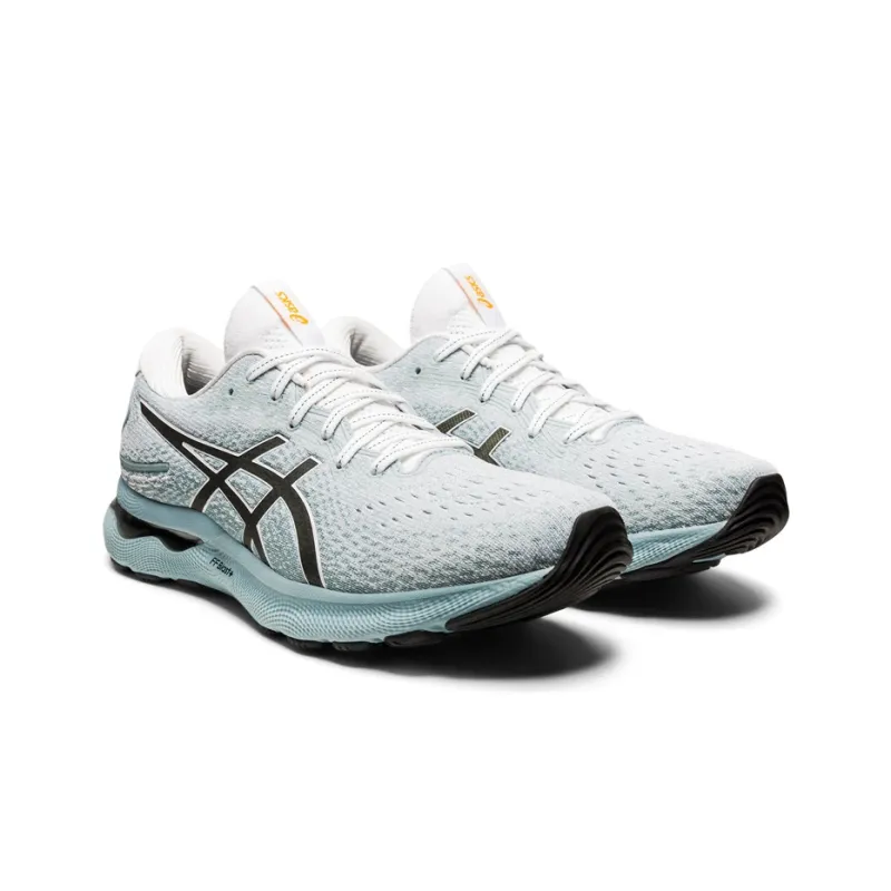 Asics Gel Nimbus 24 2E Wide 'Light Steel'-2