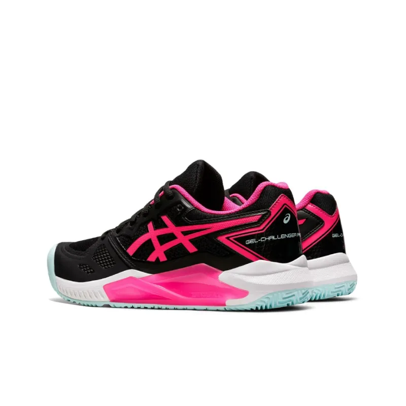 Asics Gel-Challenger 13 Cushioning Anti-Slip And Wear-Resistant Low-Top Tennis Shoes Women's Black Pink-3
