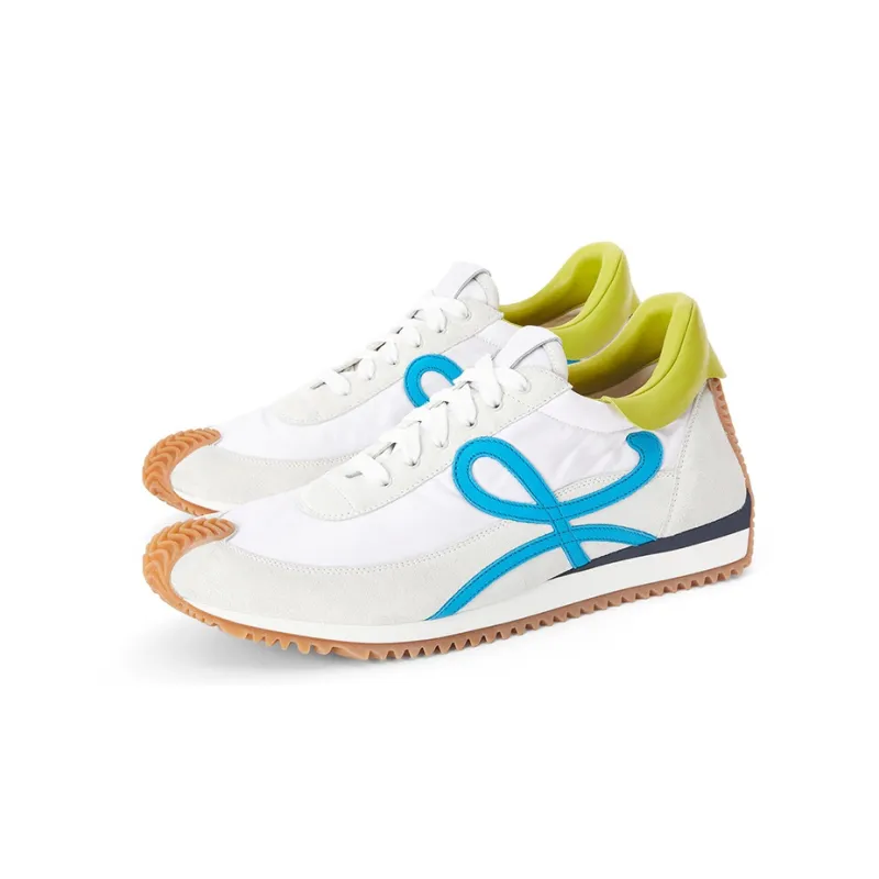 LOEWE Flow Runner Low Top Casual Shoes Men's White-2