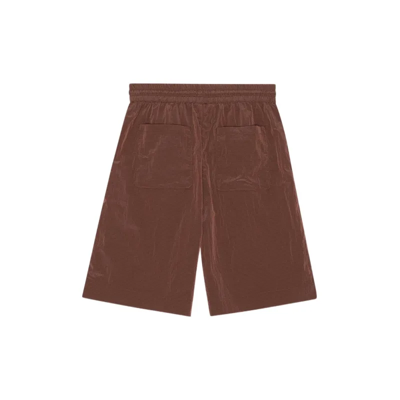 GANNI Casual Shorts Women's Red Brown-1