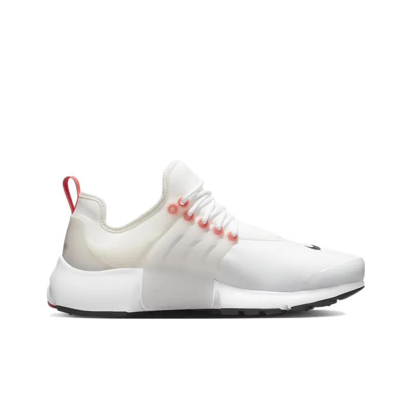 Nike Air Presto Cushioning Anti-Slip And Wear-Resistant Low-Top Casual Shoes GS White Orange-1