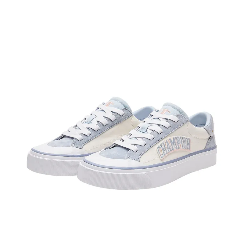 Champion Campus Star 1.0 Campus Collection Star Shoes Low Top Skateboard Shoes Women's Blue White-1