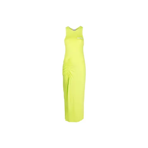 GANNI Sleeveless Dresses Women's Green